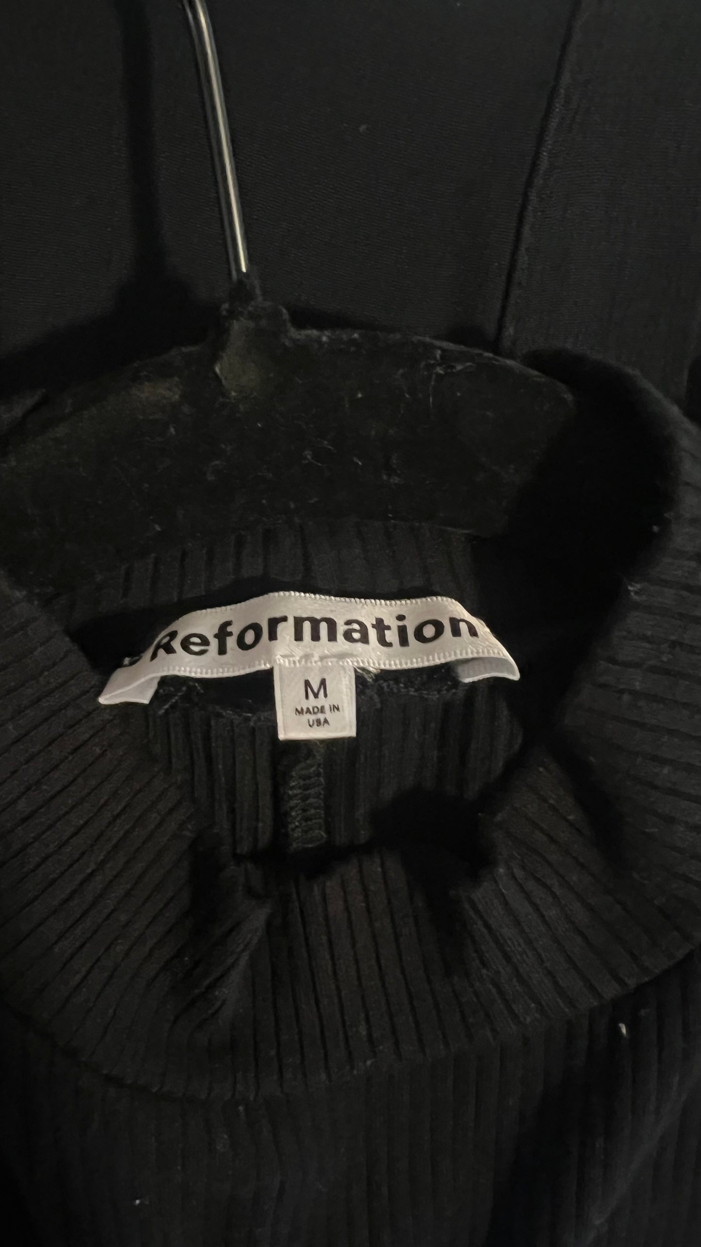 Reformation dress size medium
