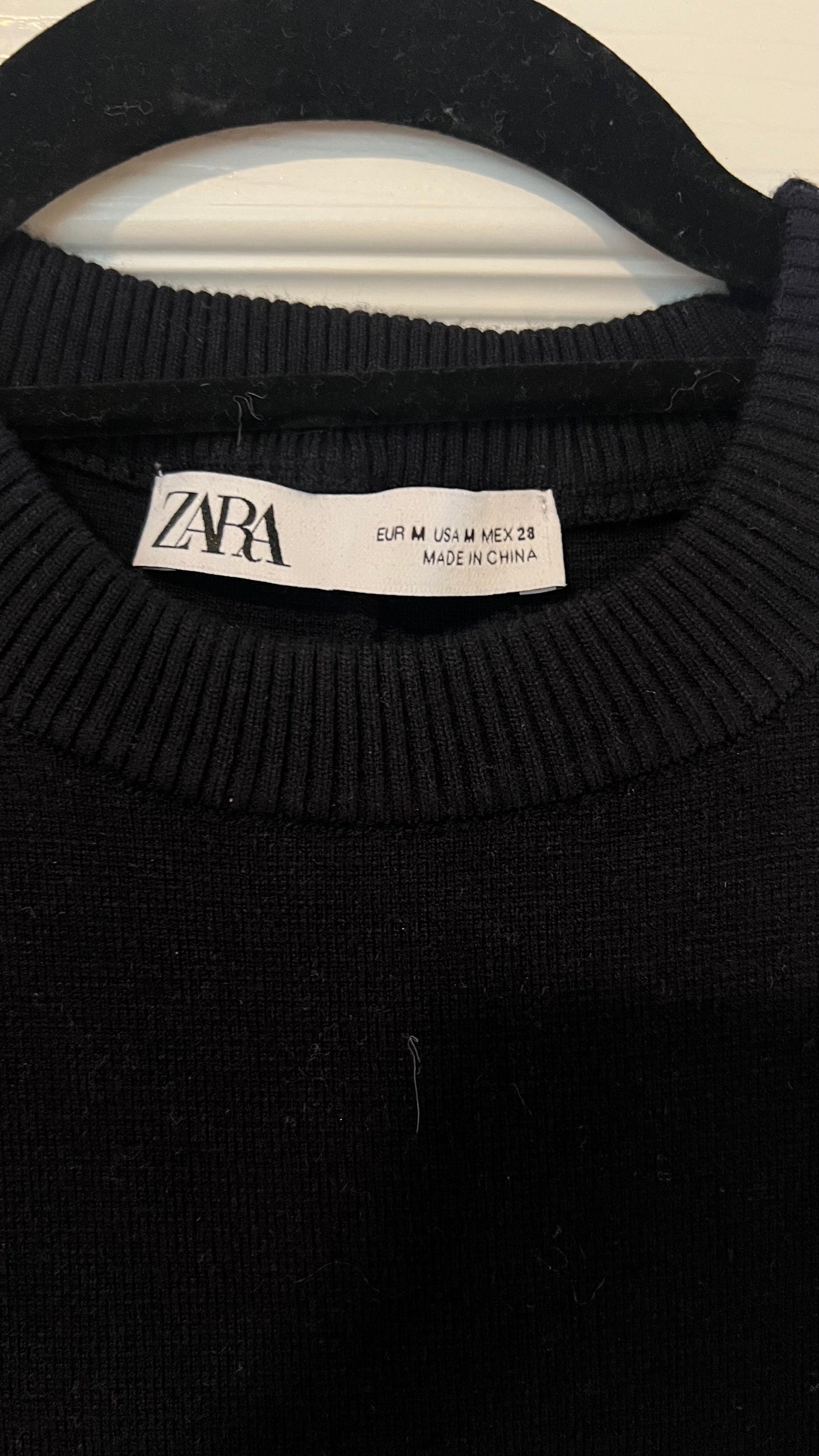 Zara sweater dress size medium
