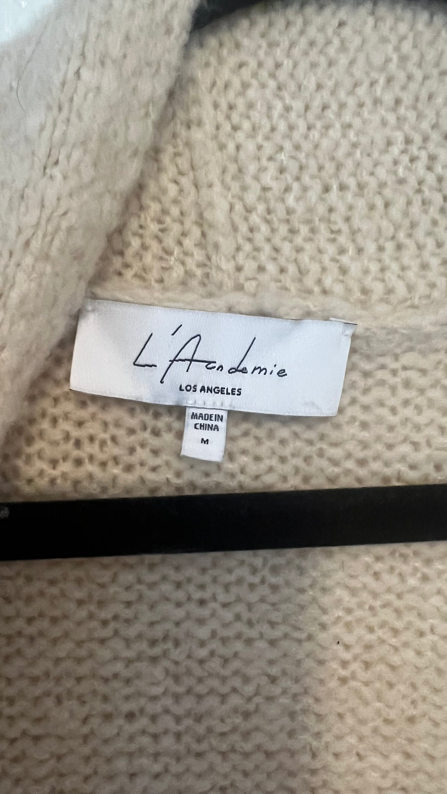 L’acadame sweater size medium