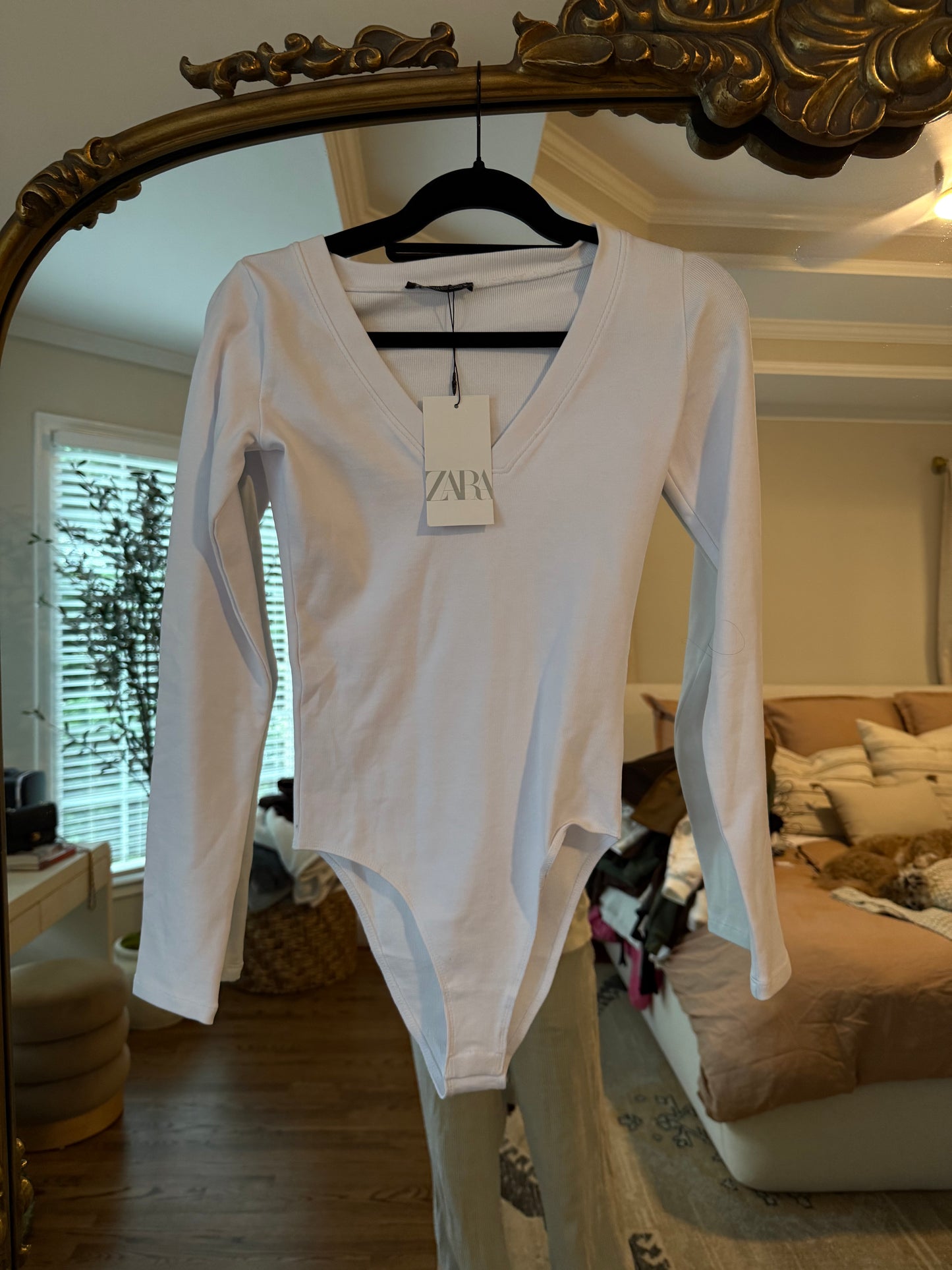 Zara bodysuit never worn size m