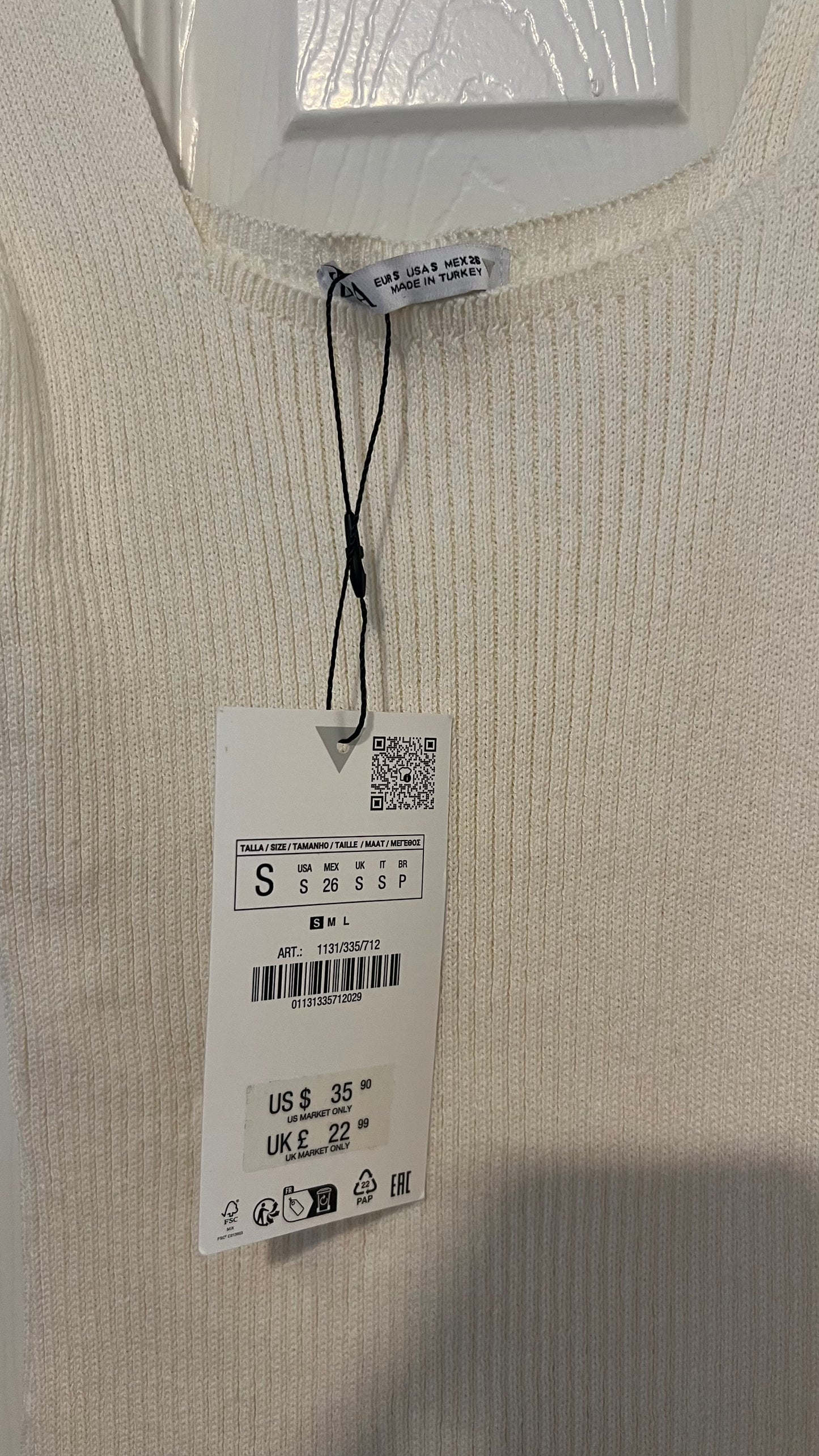 Zara dress size small