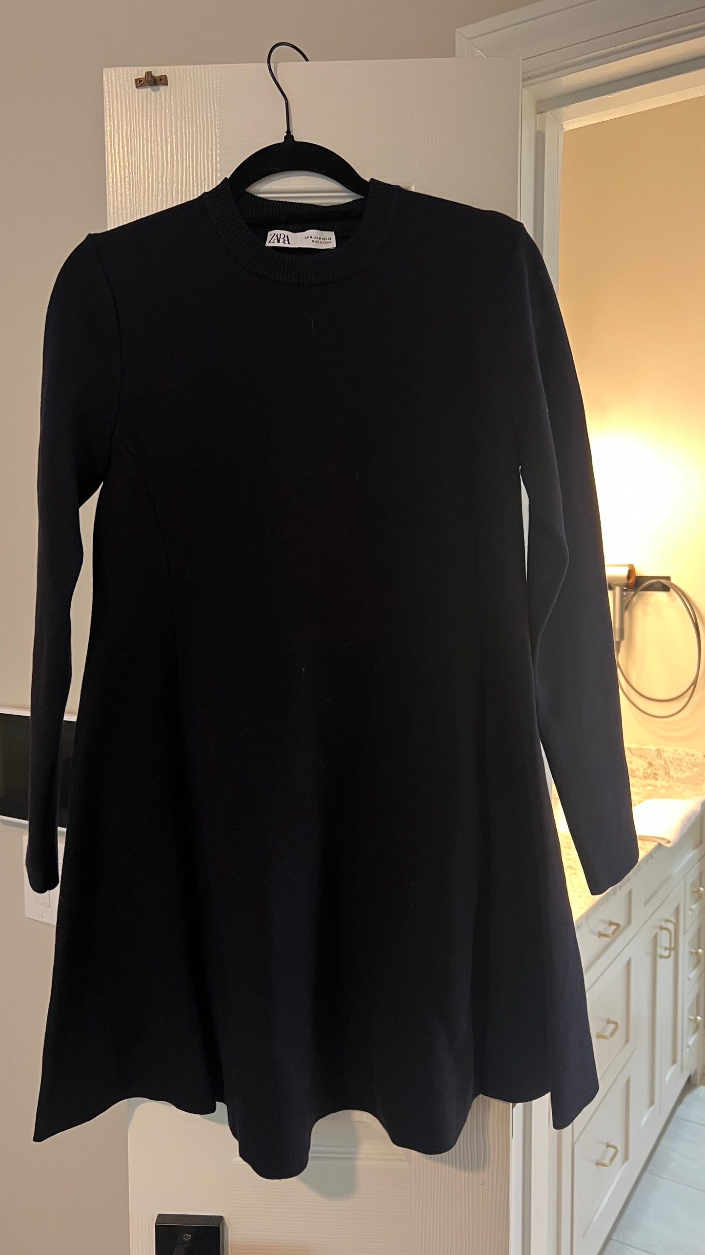 Zara sweater dress size medium