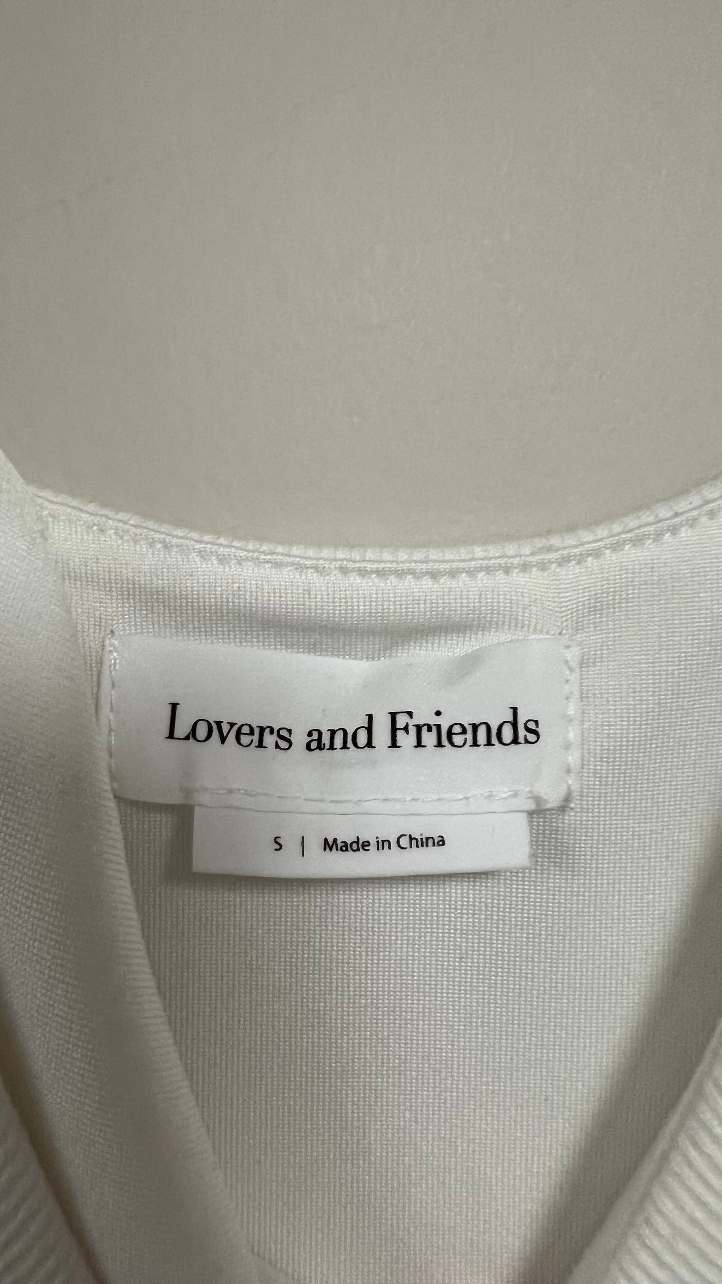 Lovers and friends white bodysuit