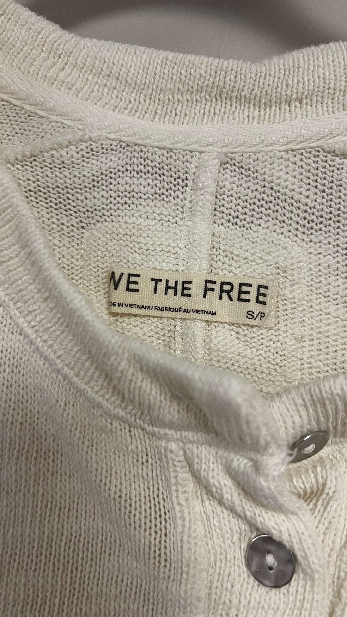 Free people White shirt