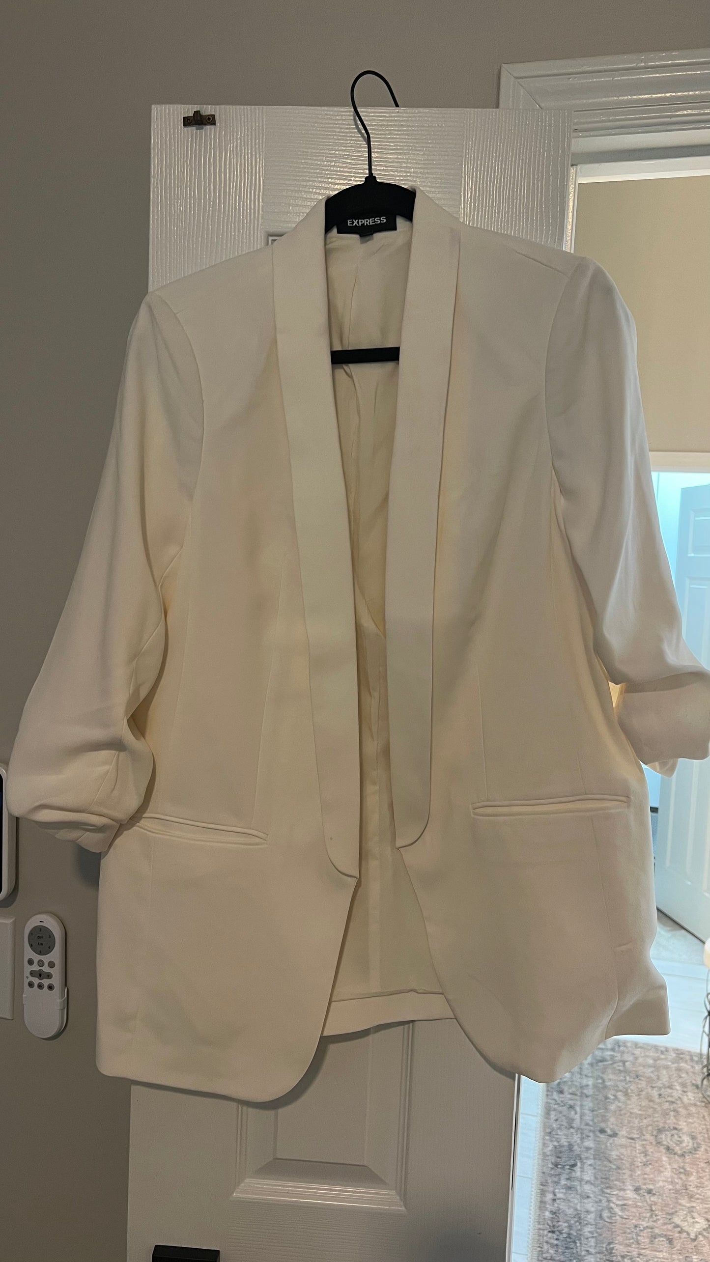 White blazer size medium