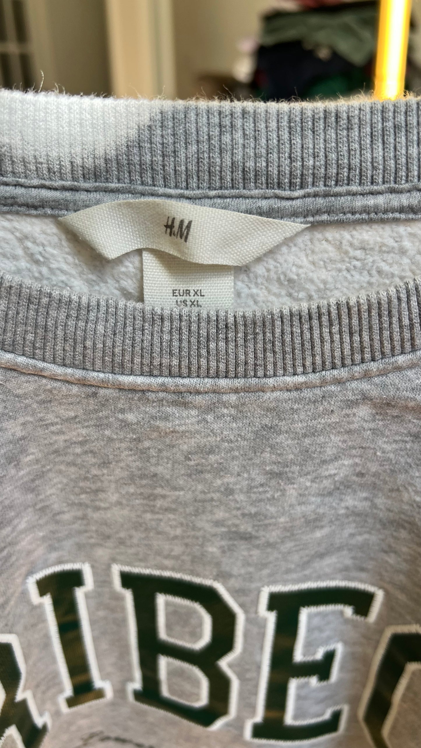 Gray H&M Sweatshirt XL