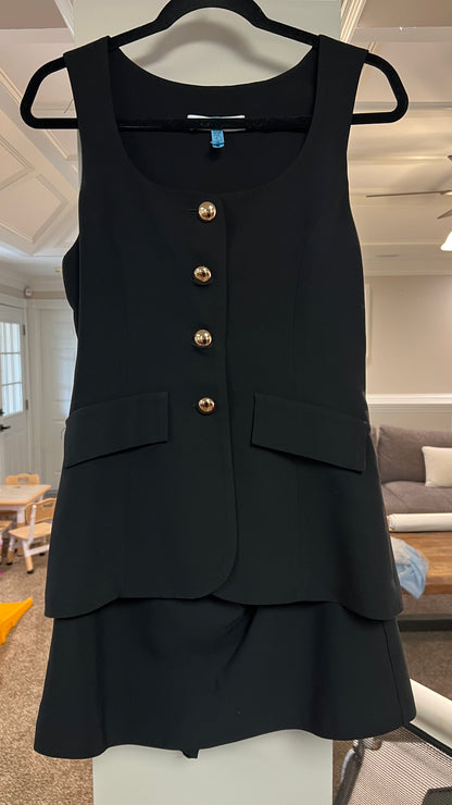 Black Vest Dress