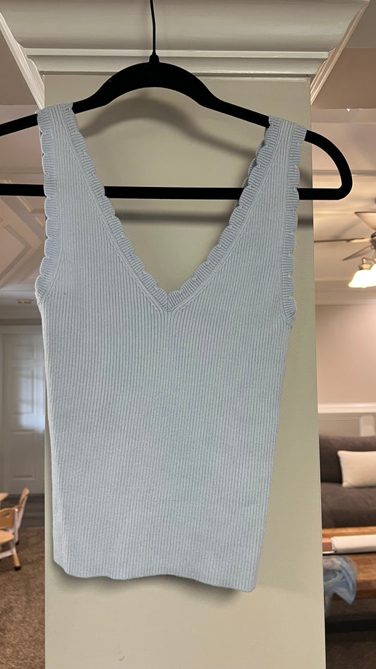Aerie blue tank top