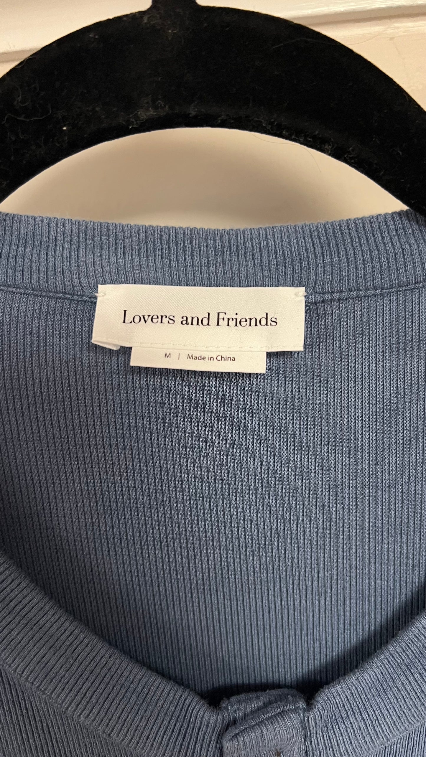 Lovers and friends blue top
