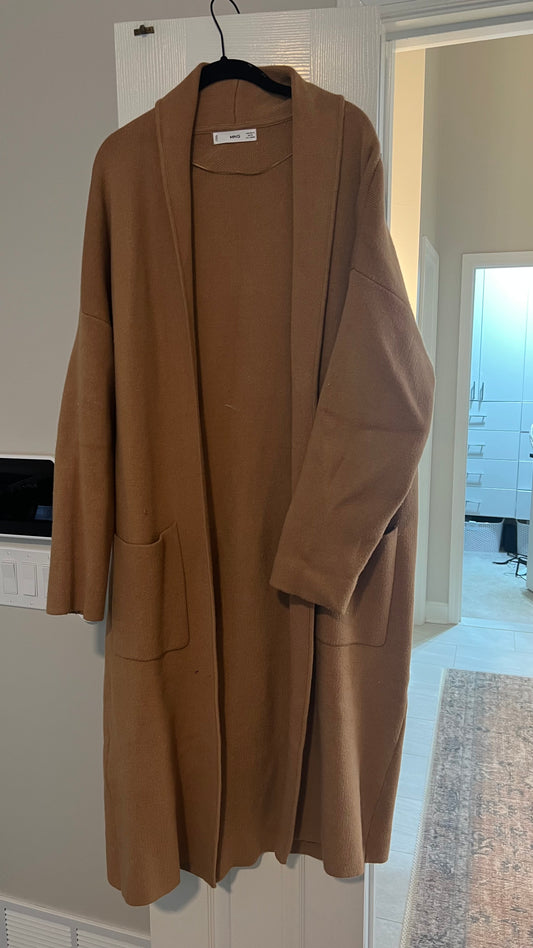 Mango sweater coat