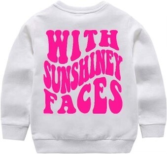 Youth Sweatshirt- Good Morning to You (Pink)