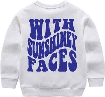 Youth Sweatshirt- Good Morning to You (Blue)