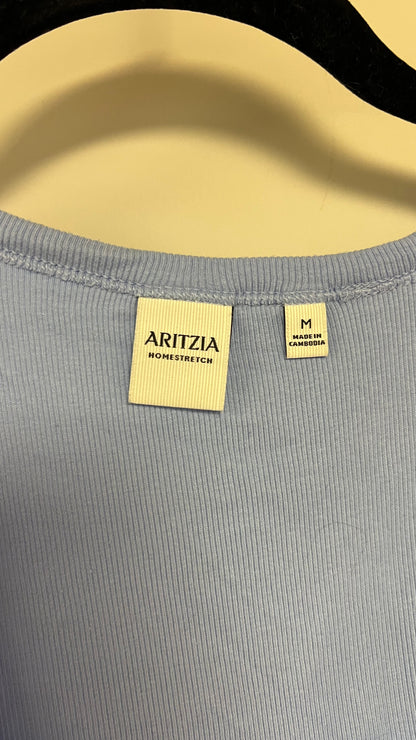 Aritzia blue tank top
