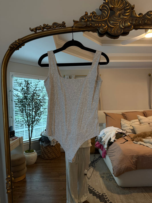 Grey bodysuit