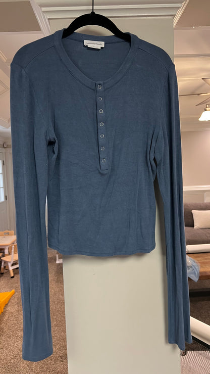 Lovers and friends blue top