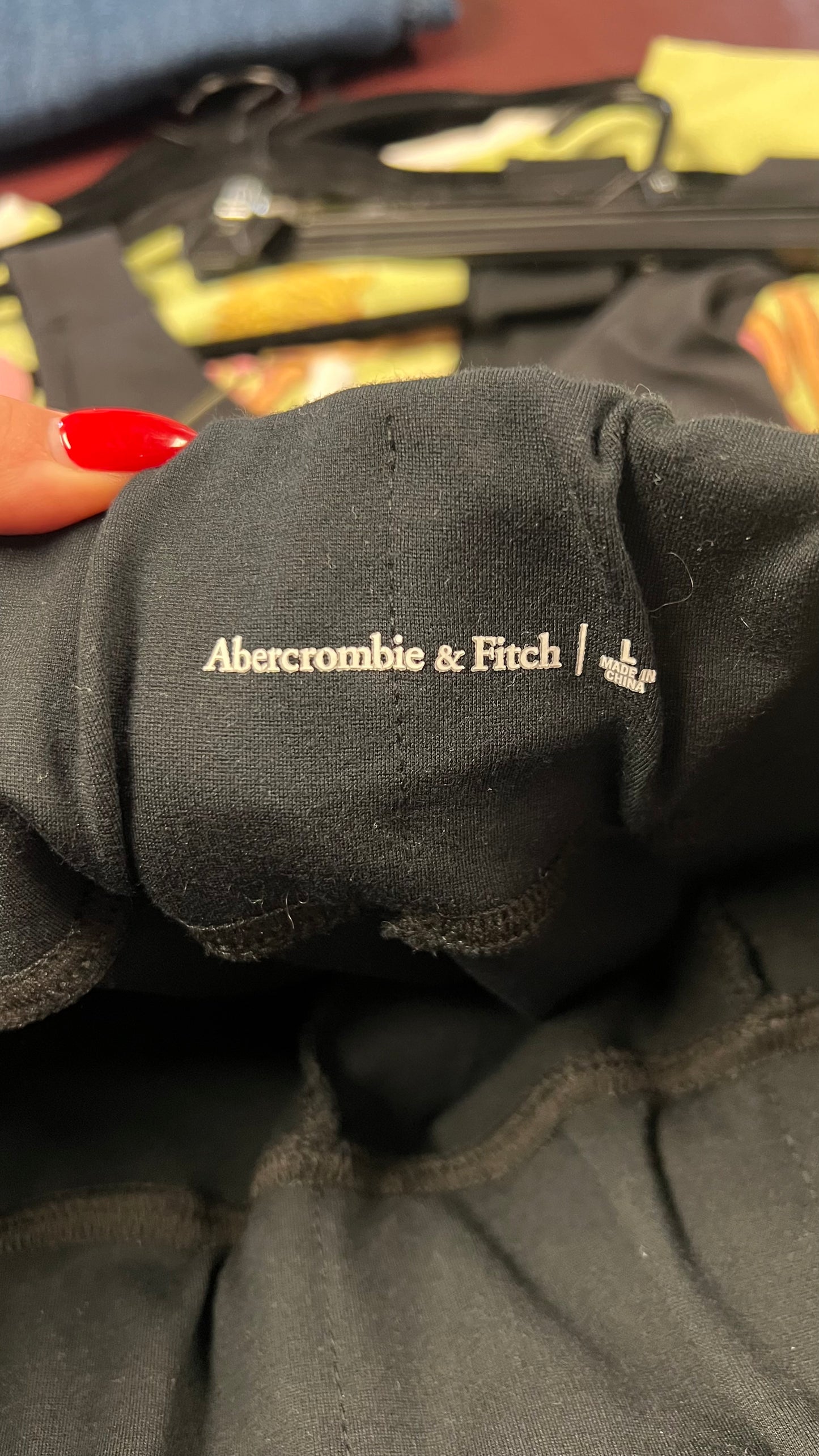Abercrombie & fitch black legging