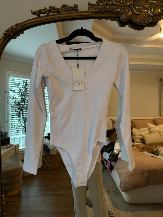 Zara bodysuit never worn size m