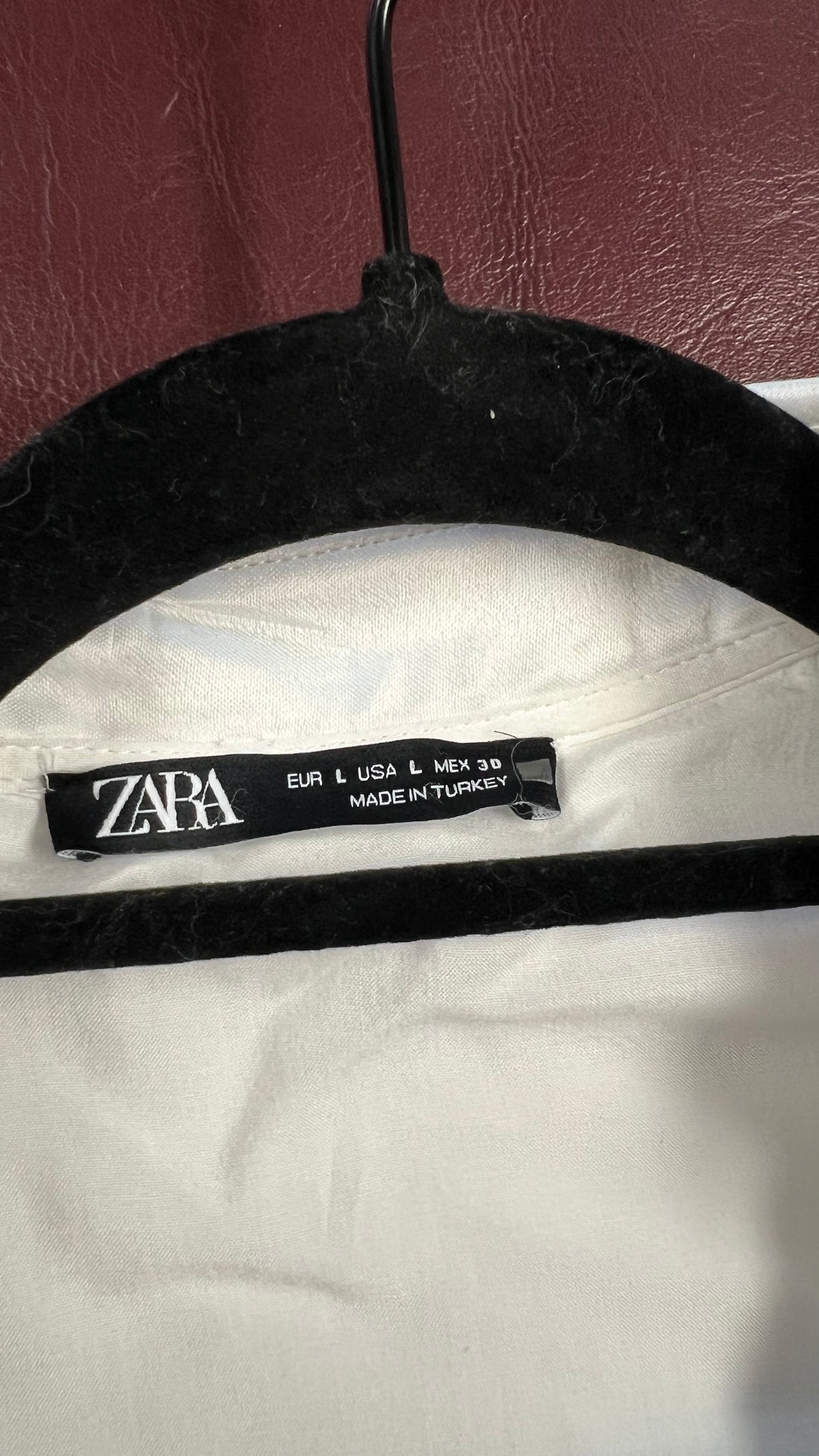Zara white dress