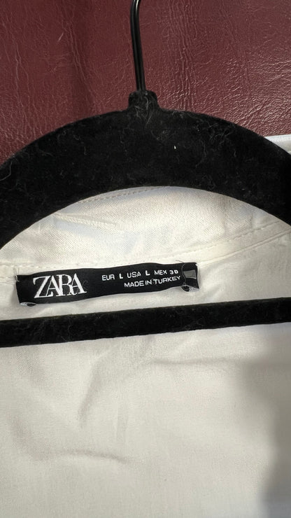 Zara white dress
