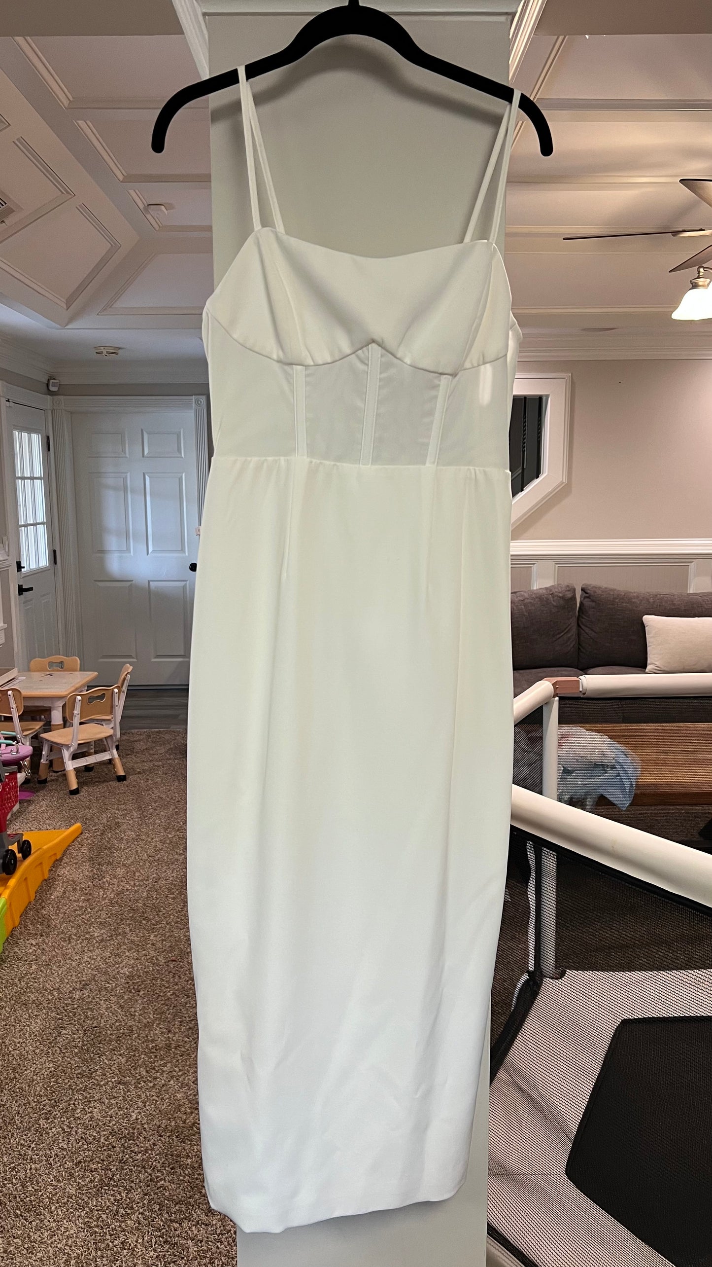 White dress