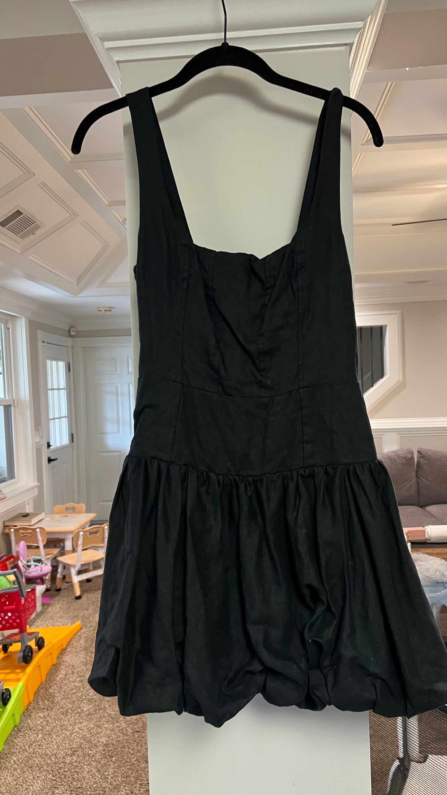Reformation black dress