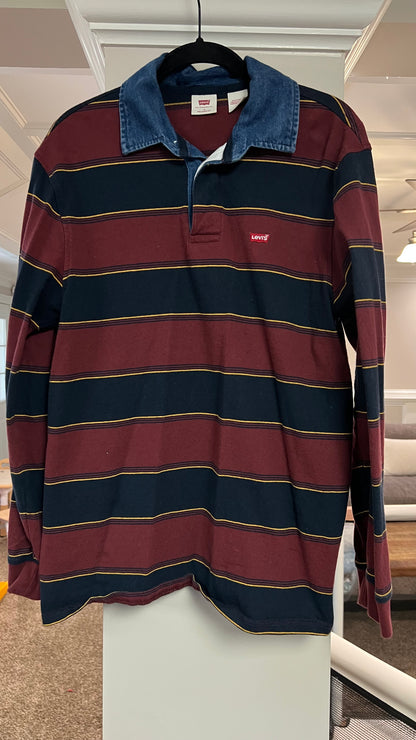 Levi’s stripped polo