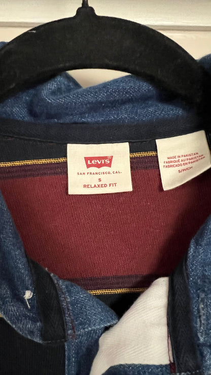 Levi’s stripped polo