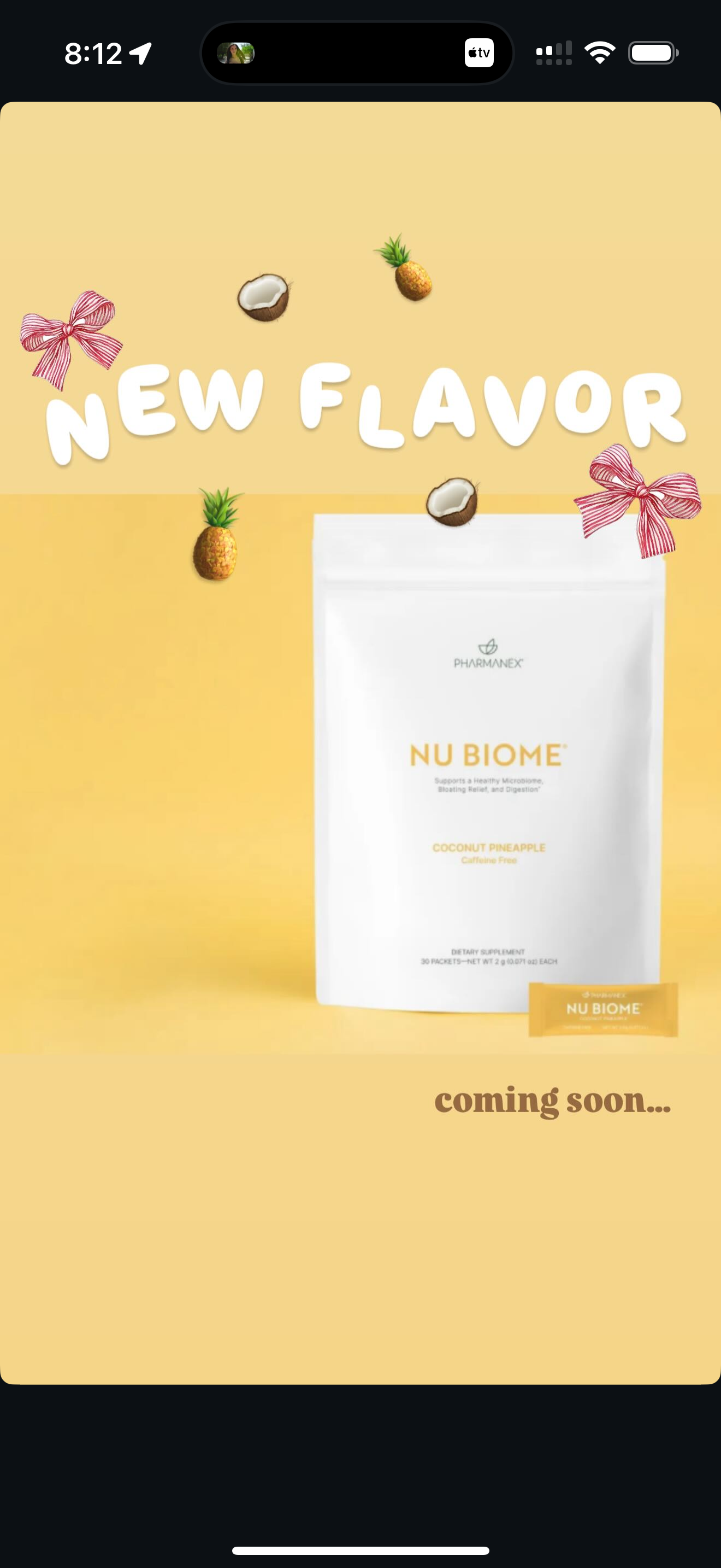 NUBIOME PINEAPPLE COCONUT SAMPLES 🍍🥥