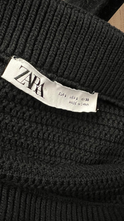 Zara black skirt set