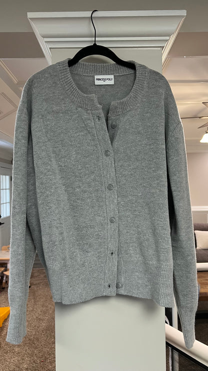 Princess Polly Gray Cardigan