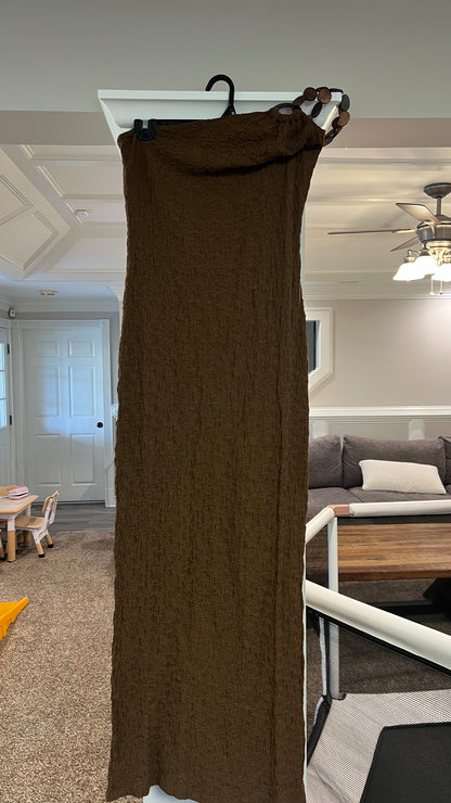 Brown dress