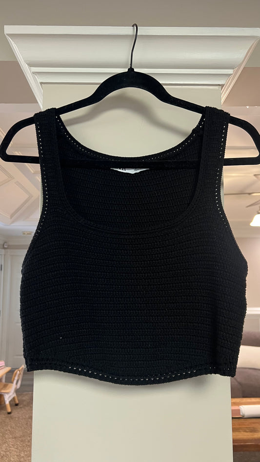 Zara black skirt set