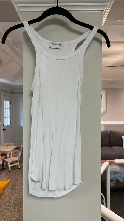 White tank top