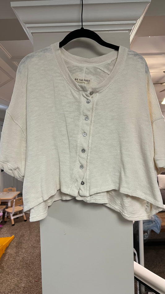 Free people White shirt