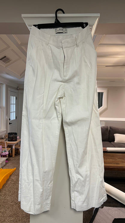 Hollister ultra high white pants