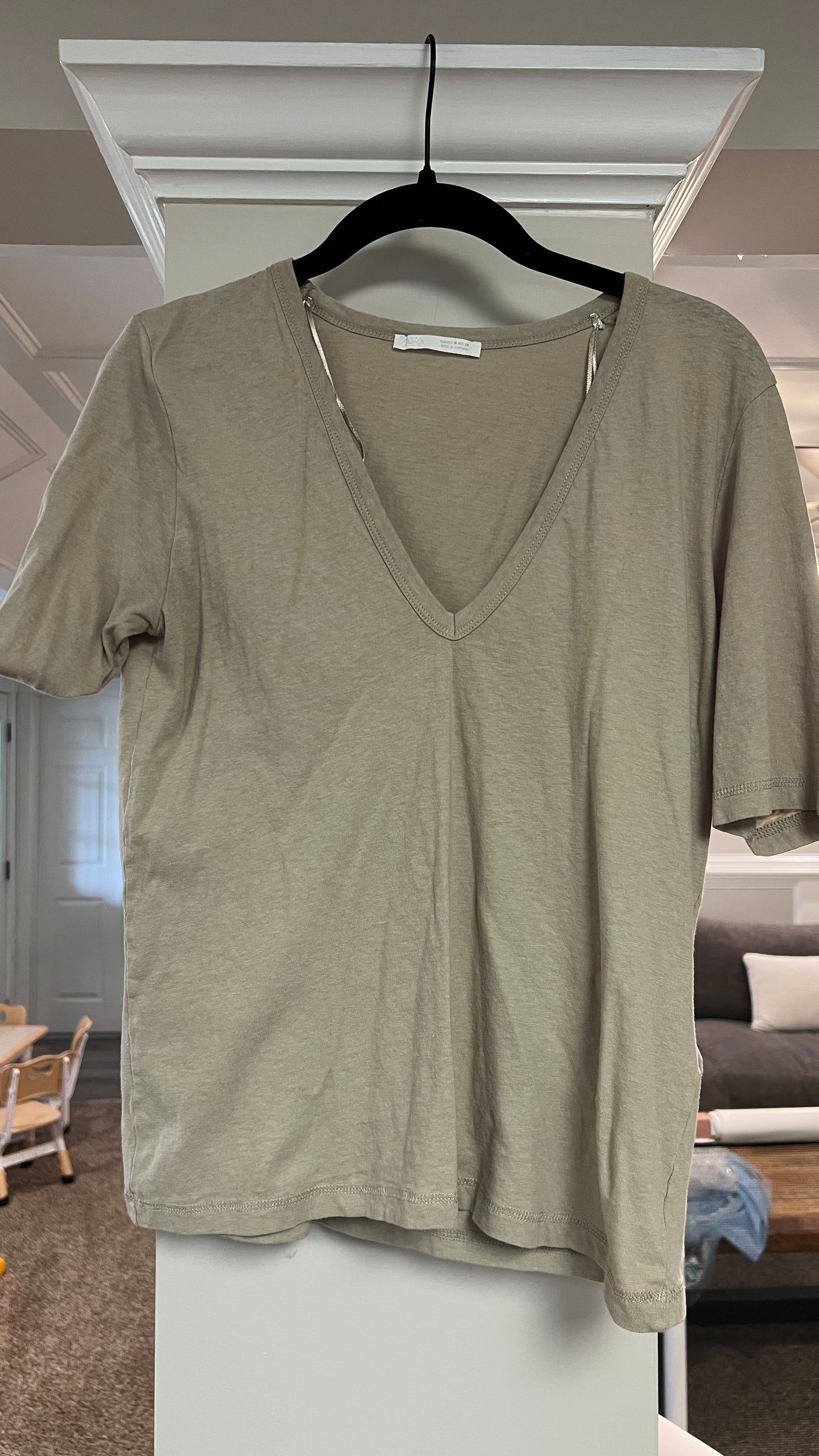 Zara V Neck top