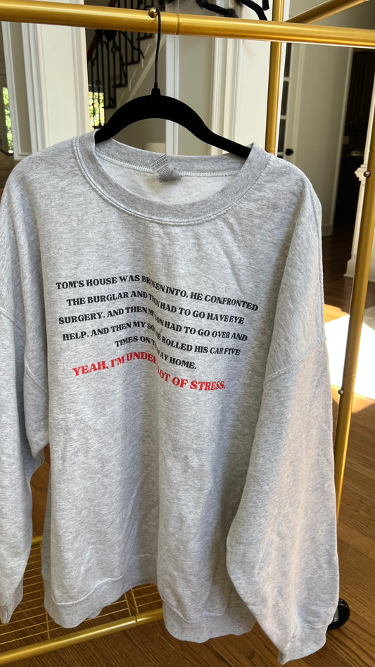 Bravo gray sweatshirt 2XL